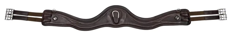 LeMieux Gel Tek Anatomic Curve Jumping Girth in Brown